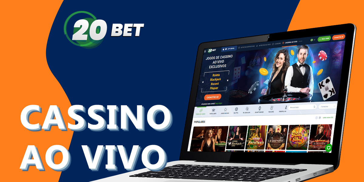 Características do Casino ao Vivo no 20bet Brasil