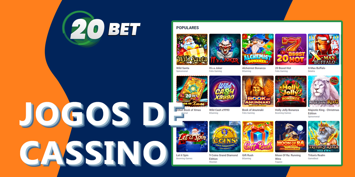 Casino online no 20Bet: jogos disponíveis